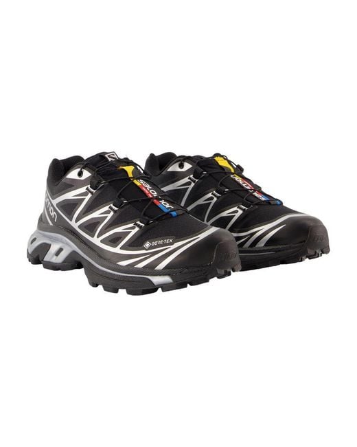 Salomon Black Xt-6 Gtx Sneakers