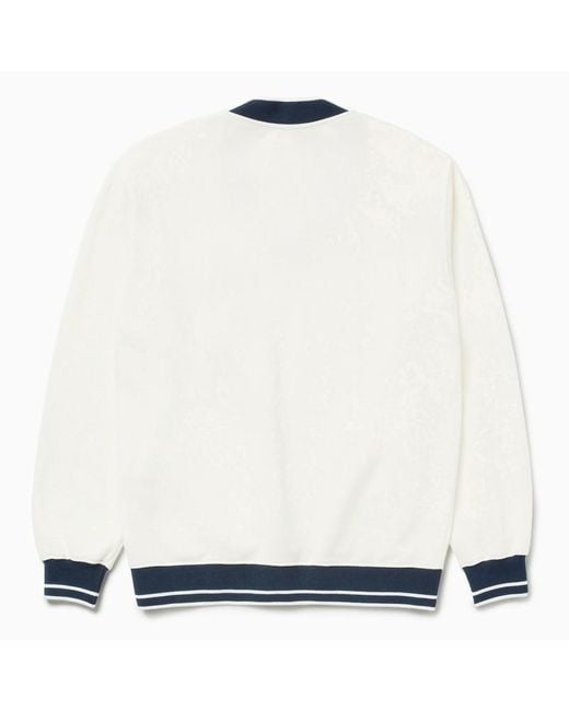 1989 STUDIO White Jp V-Neck Sweatshirt Off for men