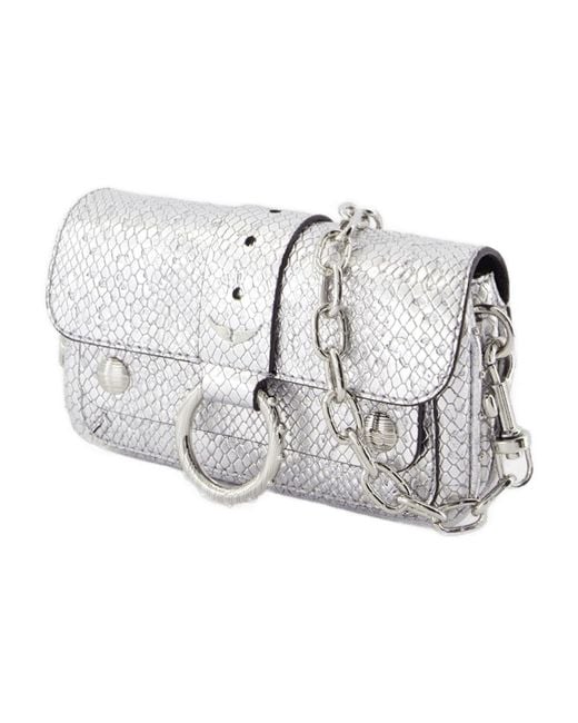 Zadig & Voltaire Gray Kate Crossbody