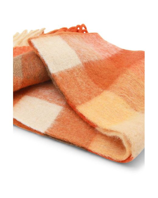 Acne Orange Scarfs for men