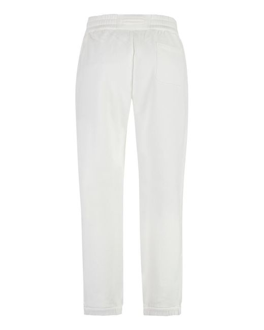 Zegna White Cotton Track-pants for men