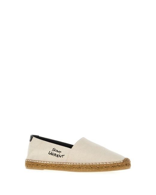 Saint Laurent White Espadrillas for men