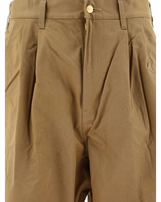 Junya Watanabe Natural " X Carhartt" Double-Pleated Trousers for men