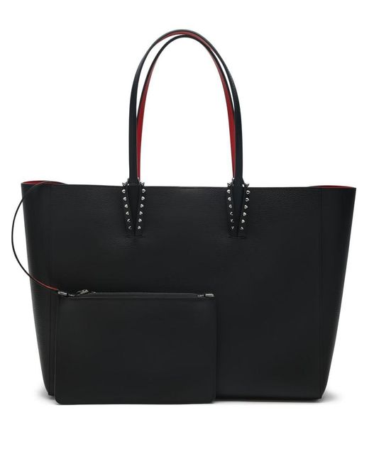 Christian Louboutin Black Cabata Large Leather Tote
