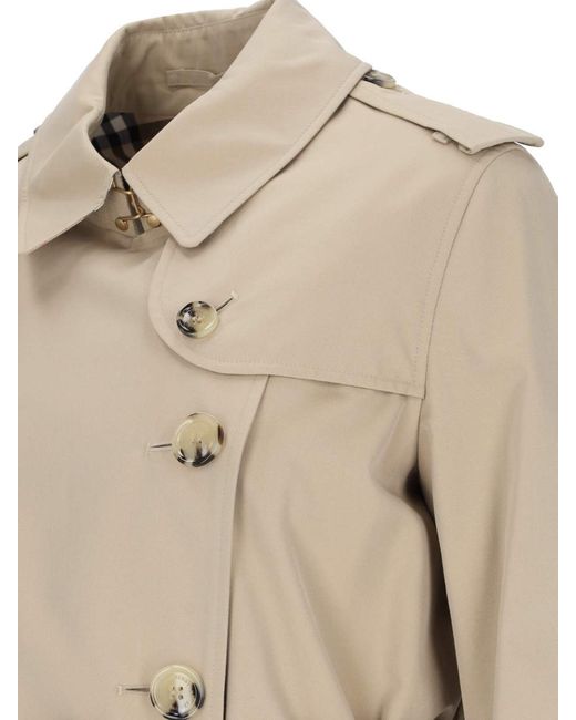 Burberry Natural "the Chelsea" Trench Coat