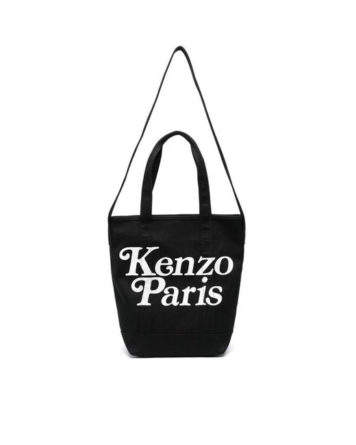 KENZO Black Bum Bags for men
