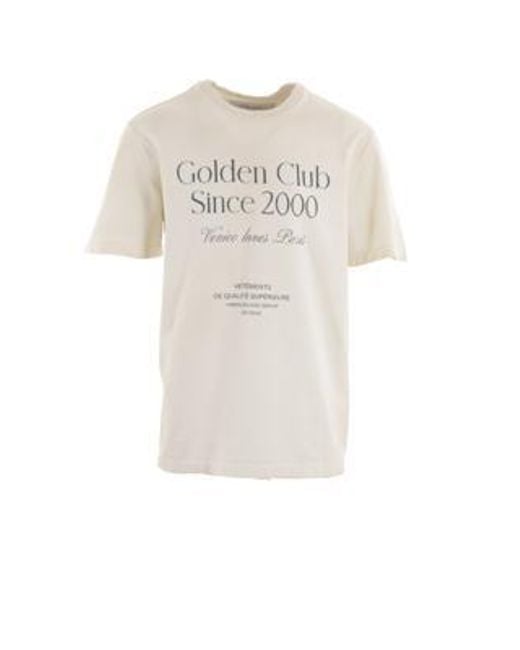 Golden Goose T-Shirts And Polos in White for Men | Lyst