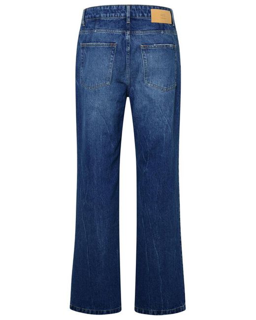 AMI Blue Cotton Jeans for men