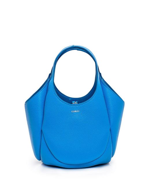 Coperni Blue Swipe Bucket Mini Bag