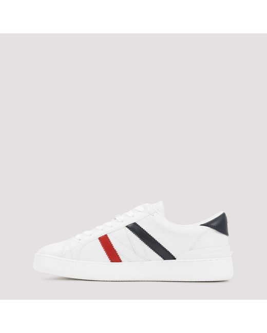 Moncler Monaco M Low Top Sneakers Shoes in White for Men | Lyst