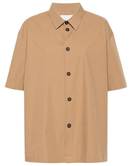 Studio Nicholson Natural Cotton Shirt