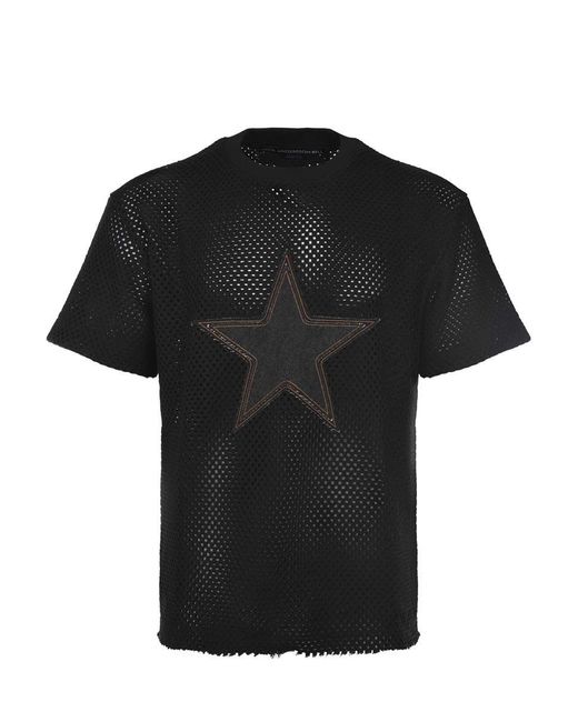 ANDERSSON BELL Black T-Shirts And Polos for men