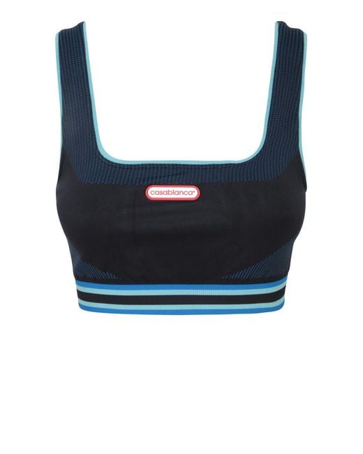 Casablanca Blue Tops