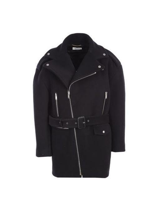 Saint Laurent Black Coats