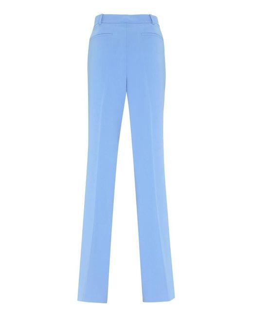 Michael Kors Blue Crêpe Trousers