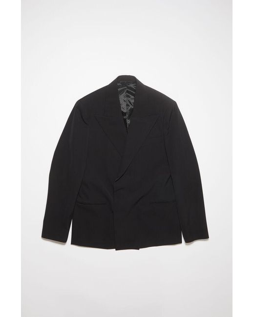 Acne Black Fn-mn-suit000343 - Suit Jackets Clothing for men