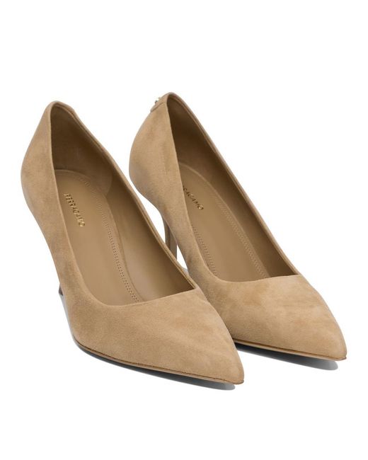 Ferragamo Natural Elegant Heeled Pumps
