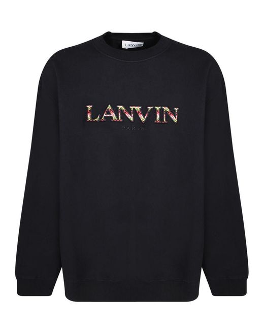 Lanvin Blue Sweatshirt for men