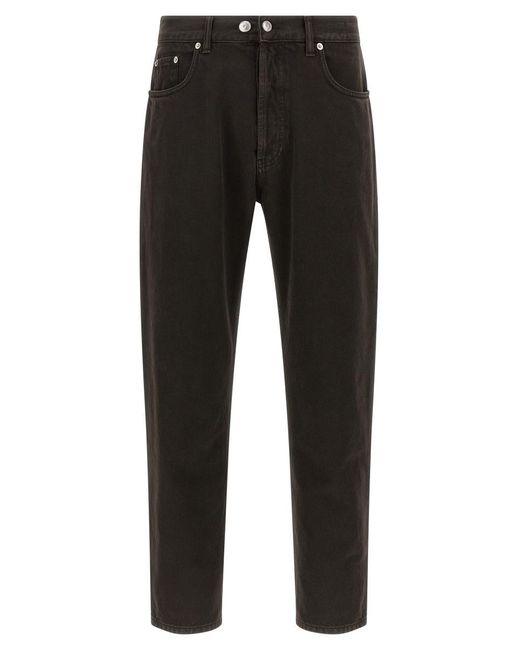 Department 5 Black 'musso' Jeans for men