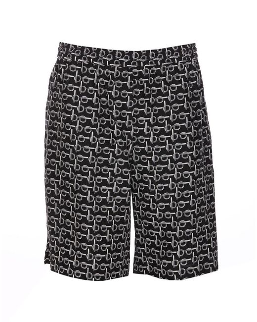 Burberry Gray Shorts for men