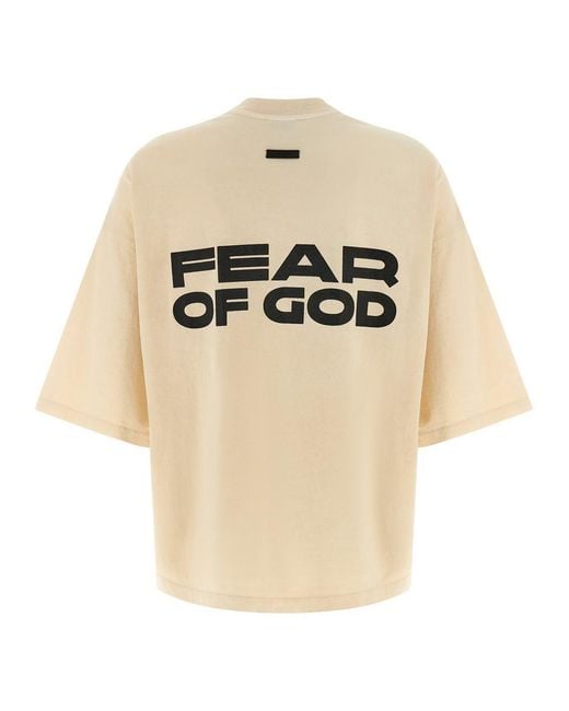 Fear Of God Natural 'disciple' T-shirt for men