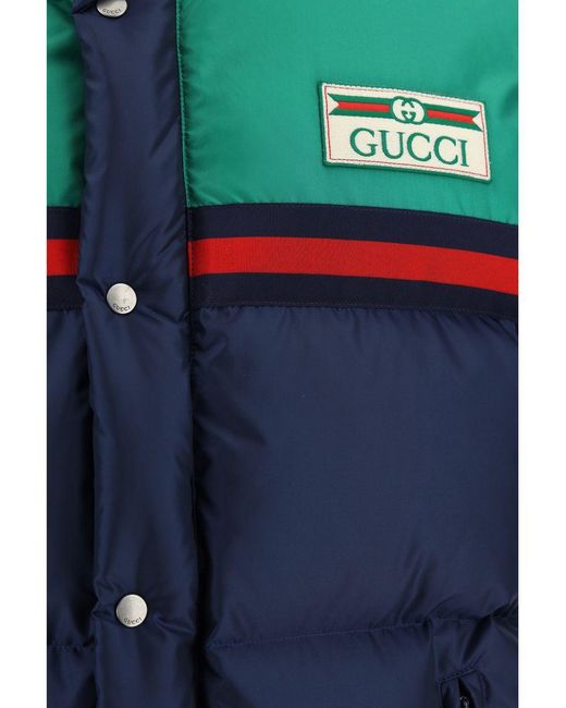 Gucci Multicolor Nylon Padded Vest for men