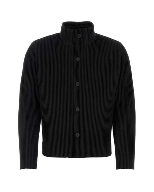 Homme Plissé Issey Miyake Black Homme Plisse' Issey Miyake Knitwear for men