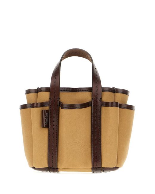 Max Mara Brown Handbags