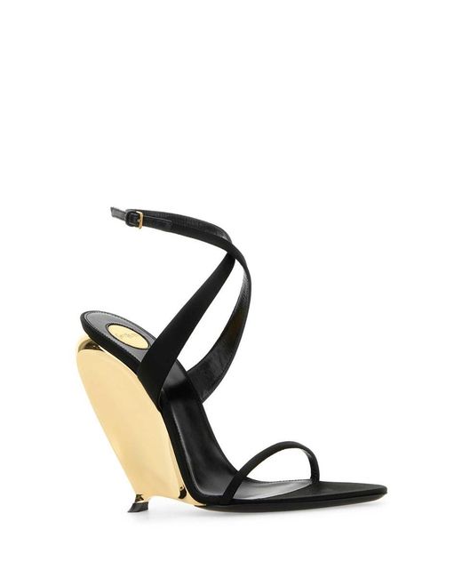 Saint Laurent Black Sandals