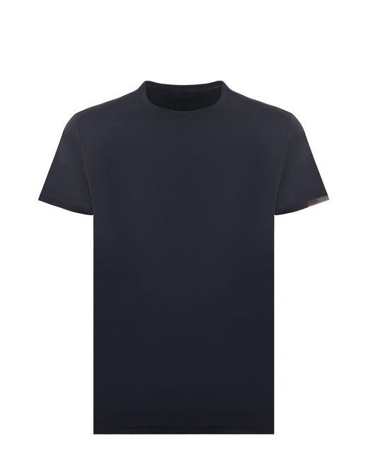 Rrd Blue Oxford Techno Fabric T-Shirt for men