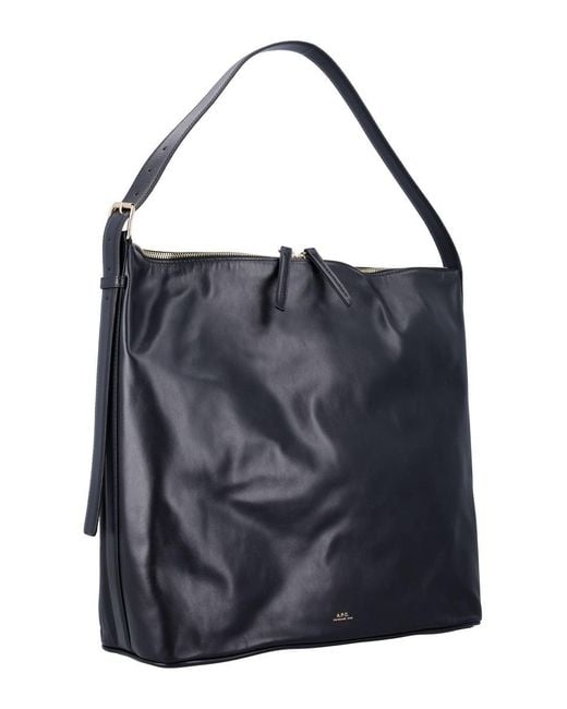 A.P.C. Black Vera Maxi Bag