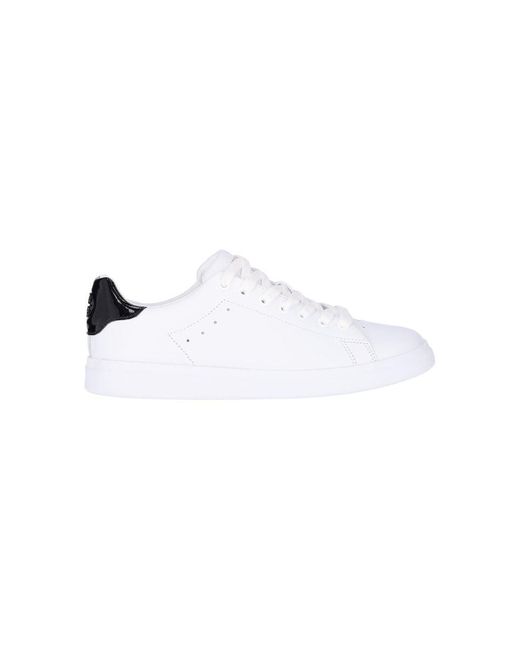 Tory Burch White Leather Sneakers