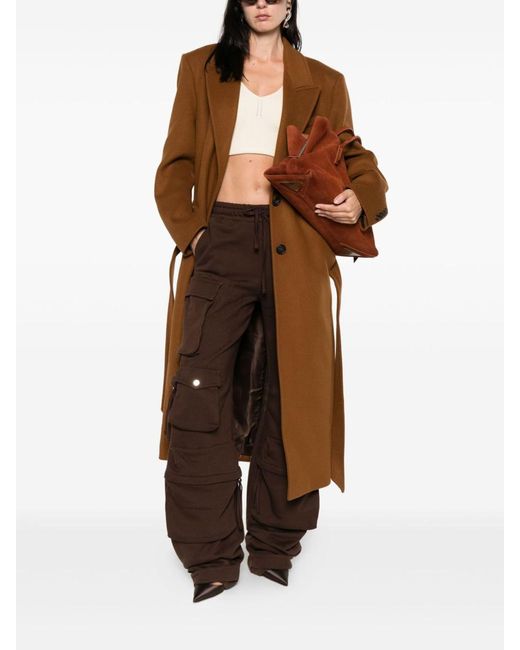 The Attico Brown Coat