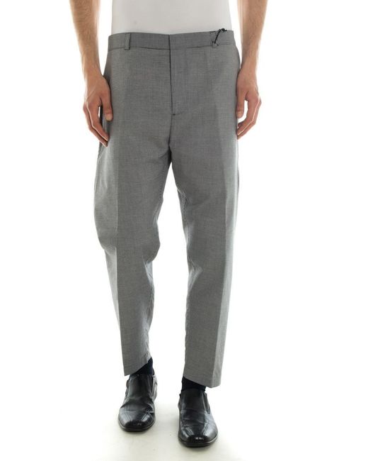 Daniele Alessandrini Gray Jeans Trouser for men