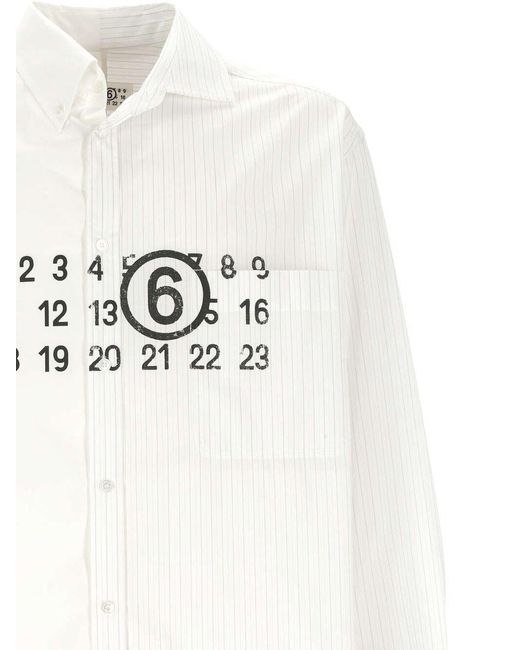 MM6 by Maison Martin Margiela White Shirts for men