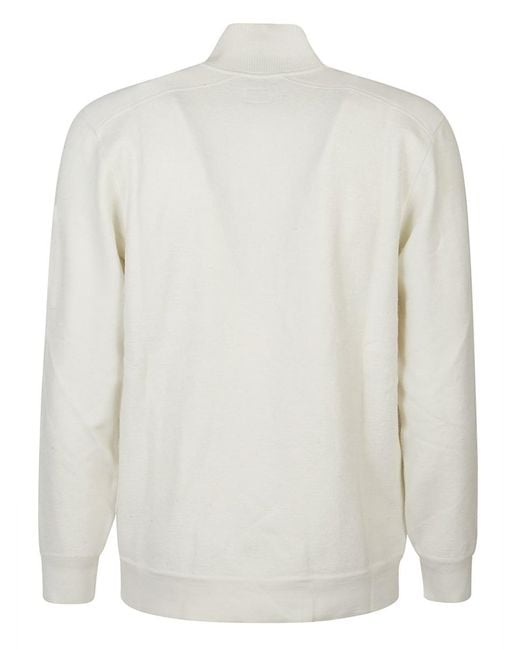 C P Company White Sweater for men