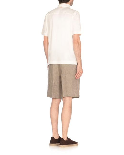 Zegna White T-Shirts And Polos for men