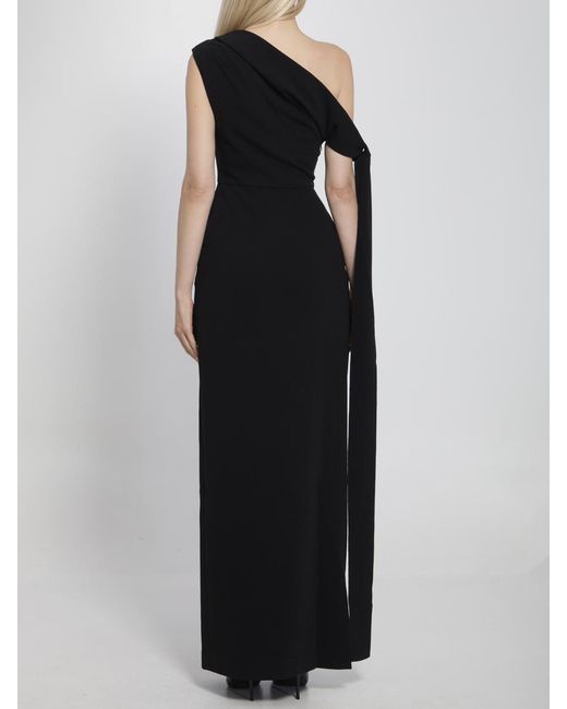Solace London Black Irina Maxi Dress
