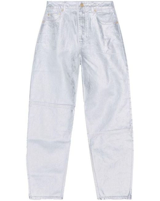 Ganni White Pants