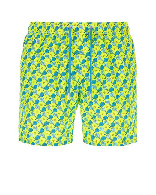Saint Barth Green Swimsuits for men