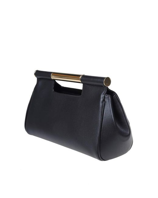 Dolce & Gabbana Blue Leather Clutch Bag