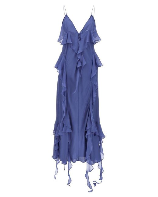 Khaite Blue 'Pim' Dress