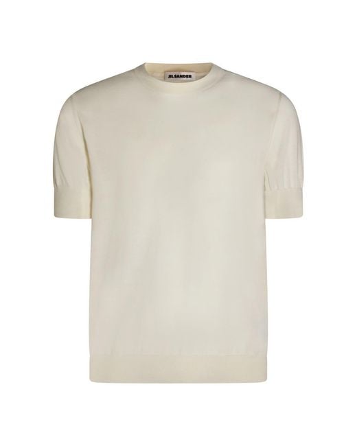 Jil Sander White T-Shirts And Polos for men