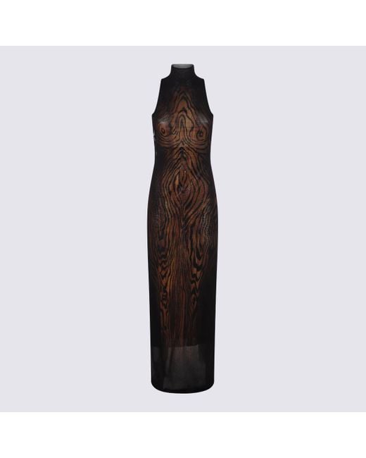 Jean Paul Gaultier Brown And Dress