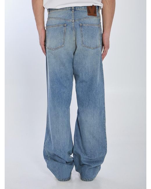 Valentino Garavani Blue Chez Jeans for men