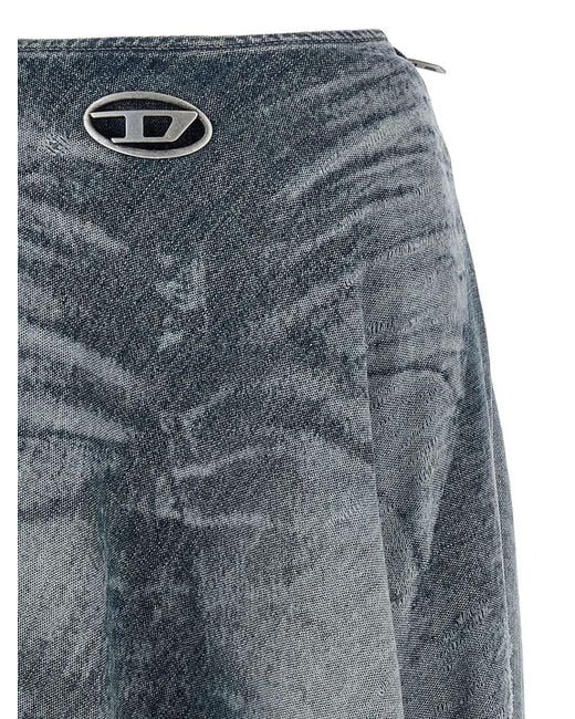 DIESEL Gray 'de-annet-fsh' Skirt