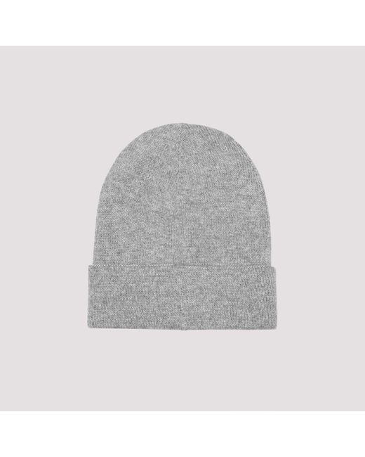 Alexander McQueen Cashmere Hat in Grey 