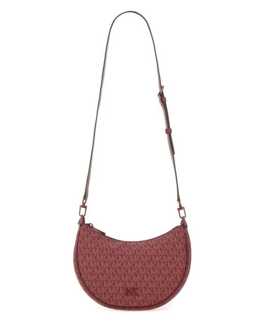 Michael Kors Purple Kyla" Small Convertible Clutch Bag