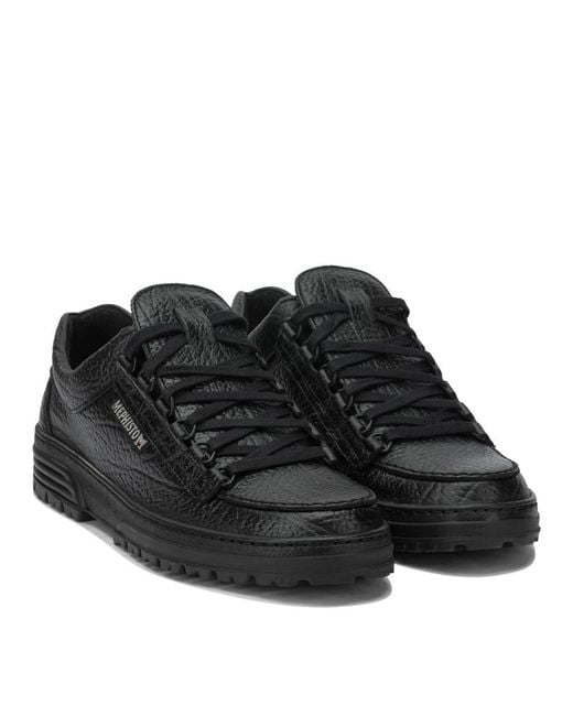 Mephisto Black "Cruiser" Sneakers for men
