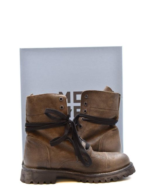 Moma Brown Booties for men